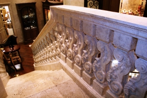 custom stair balustrade by Realm of Design